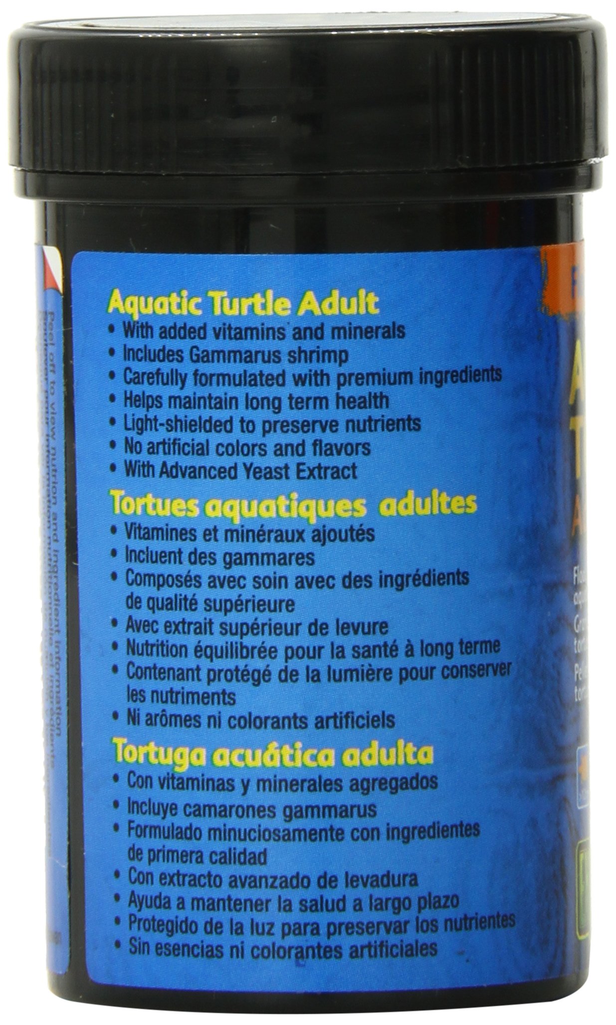 Exo Terra Adult Aquatic Turtle Food, Floating Pellets for Reptiles, 0.7 Oz., PT3251 - Image 3