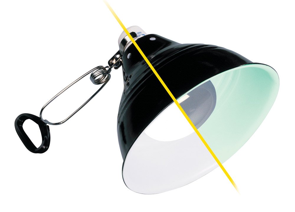 Exo Terra Reptile Dome Light Fixture - 8-1/2-Inch Porcelain Clamp Lamp for Deep Heat and Light, Perfect for Reptile Terrarium - Image 5