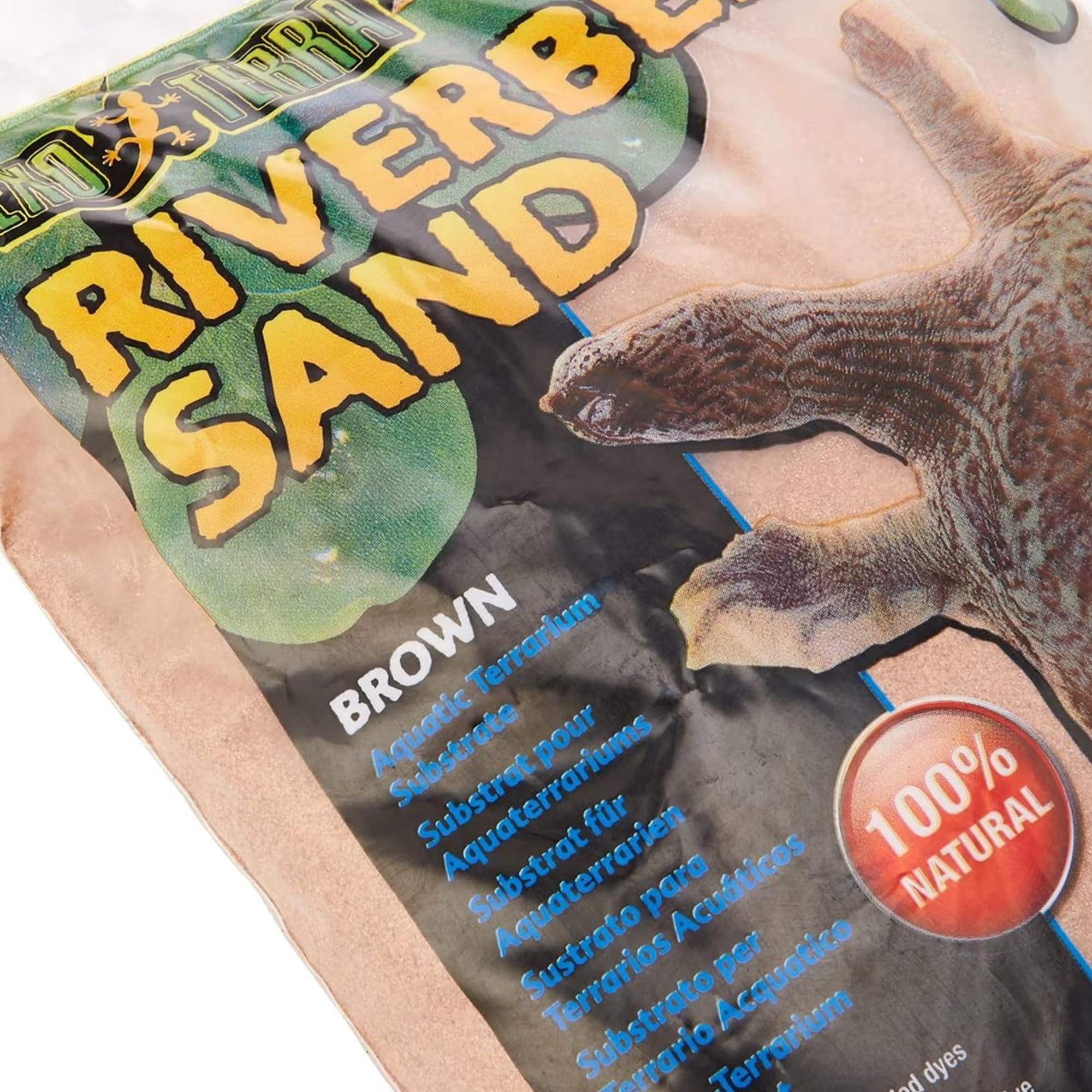 Exo Terra Riverbed Sand, 10-Pounds - Real Riverbed Sand with No Added Dyes or Chemicals - Image 6